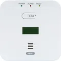 ABUS Kohlenmonoxid-Warnmelder COWM510 - CO-Melder mit 85 dB lautem Alarm, Prüfta