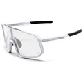 VAN RYSEL - Taaien Photochromic S1-3 - Fahrradbrille weiß