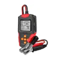 Qoltec Digitaler Batterietester mit LCD-Anzeige | 12 V | 24 V | 3 Ah-200 Ah