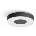 Philips HUE Led-Deckenleuchte White & Color Ambiance Infuse M, Schwarz, Metall, G, 8.4 cm, Smartphone-Steuerung, Lampen & Leuchten, Innenbeleuchtung, Smart Lights, Smart Home Deckenleuchten