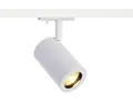 SLV ENOLA B TRACK | LED Schienen-Strahler, Dreh- und schwenkbarer 1-Phasen-Strahler, Deckenstrahler, Deckenleuchte, Schienensystem, Innenleuchte| GU10, weiß