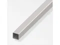 alfer Vierkantstange alfer Vierkantrohr 1 m, 25 x 25 x 1.5 mm Stahl roh Stahl