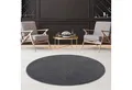 Jimri Teppich Lotus Wohnzimmer Teppich Einfarbig Kurzflor Läufer Uni, Rund, Wohnzimmer Teppich Einfarbig Kurzflor Läufer