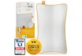 smartsleep Kopfkissen Kinderkissen, Nackenstützkissen, Ergonomisches Kids Comfort Pillow, Füllung: Memory-Schaum, Seitenschläfer, Rückenschläfer, Bauchschläfer, Einzelkissen, Kissen mit Luftkanälen, formstabil für Kinder