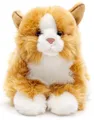 Uni-Toys - Katze rot-braun, liegend - 20 cm (Länge) - Plüsch-Kätzchen - Plüschtier, Kuscheltier