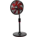 GE-CF 18/320 P Li-Solo, Ventilator schwarz/rot, Akku-Ventilator, Lieferung ohne Akku und Ladegerät