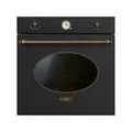Backofen Elektrisch Smeg 60 cm Nostalgie SF68C1AO Anthrazit