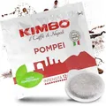 Kimbo Pompei 44mm  50 Kompostierbare Pads ESE System Cialde Kaffee Espresso