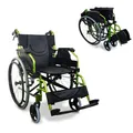 Zusammenklappbarer Aluminium-Rollstuhl mit Armlehnen „Bolonia“ von Mobiclinic