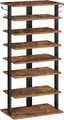 Hoobro Schuhregal 8-lagiges schmales Schuhablage, 50 cm Schuhschrank platzsparend