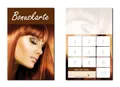 250 Stück Treuekarten Bonuskarten Friseur mit 10 Stempelfelder Frisör (BOK-412)