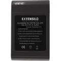 Extensilo - Akku Kompatibel Mit Dyson Dc35 Multi Floor Staubsauger Schwarz (2500 Mah, 22,2 V, Li-ion)