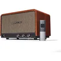 Edifier AIRPULSE P100X Lautsprechersystem 60W im Retro-Look mit Bluetooth Holz