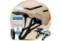MIVELO Fahrradhelm NOVA - für Herren und Damen mit Licht vorne & hinten, NTA zertifiziert, 360° Beleuchtung, 24 Monate Crash-Ersatz-Garantie