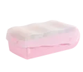 HAN 997-886D 1 STK Lernkartei CROCO transluzent pastellrosa Karteikasten