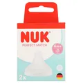 Nuk Smoczek Do Butelki Silikonowy M Slim Op.2 szt. 10124034 Nuk