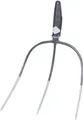Kerbl Heugabel mit Federdülle ohne Stiel 3 Zinken 37 x 32 cm