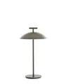 Kartell Mini Geen-A, Tischleuchte, Dimmbare Batterieversion, H 36,5 cm, Bronze