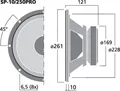 MONACOR SP-10250PRO