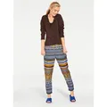 Strickjacke HEINE, Damen, Gr. 44, braun (schokobraun), 100% Baumwolle, unifarben, Langarm, Strickjacken
