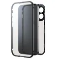 Black Rock 360° Glass Cover für iPhone 15 Pro – Ultradünn, Schwarz, Rundumschutz