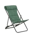 Dehner Gartenliege Campingstuhl Ibiza, 87 x 62 x 76 cm, klappbar, inkl. Kopfpolster, aus Stahl/Textilene/Polyester