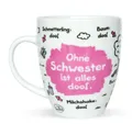 Sheepworld Tasse Tasse Ohne Schwester ist alles doof