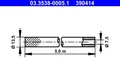 ATE 03353800051 Schlauch Behälter Behälter-Schlauch 5 Meter Kunststoff 390414