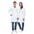 SafeGuard ESD Kittel Pro-Line, weiß, 3/4 Länge DSWL41011 , 1 Unisex Kittel, Größe XS