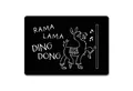 speecheese Fußmatte Rama Lama Ding Dong Alpaka Fußmatte in 35x50 cm ohne Rand