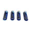 Oral-B iO Aufsteckbürsten - 4er Set, schwarze Bürsten für ultimative Reinigung