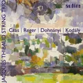 Cras / Reger / Dohnanyi / Kodaly - String Trios [New CD]