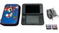 New Nintendo 3DS XL Metallic Schwarz -Spielekonsole - Guter Zustand✅