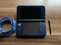 New Nintendo 3DS XL Spielkonsole Metallic Blue / Blau + Tasche & Ladekabel
