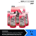 Mannol Antifreeze Kühlerfrostschutz AF12+ (-40 °C) Longlife 5+4 Liter = 9 Liter