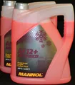 2x5 Liter MANNOL ANTIFREEZE AF12+ Kühlerfrostschutz ROT -40°C Ford Opel Mercedes