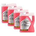 4x Mannol Antifreeze AF12+ Kühlmittel Kühlerfrostschutz Rot G12+ VW Audi 5L