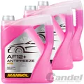 3 x 5 L MANNOL AF12+ KÜHLERFROSTSCHUTZ ROSA/ROT -40°C FERTIG-MIX für VW G12 G12+