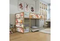 WANDKIND Wandtattoo Aufkleber für IKEA KURA Kinderbett Blumen (Ohne Möbel) IKB506, wieder ablösbar