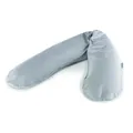 Theraline Stillkissen Bezug 190 cm, Motiv 33 Punkte grau