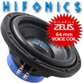 Hifonics ZEUS ZXE-10S4 25cm (10")  Free-Air Auto Subwoofer 4 Ohm Car Hifi Woofer