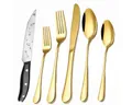 KingLux Besteck-Set 72tlg. Essbesteck Set Tafelbesteck inkl Steakmesser Spülmaschinenfest (72-tlg), 12 Personen, Edelstahl