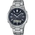 Casio Herrenuhr LCW-M100TSE-1AER silber - Grau/Schwarz