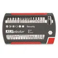Wiha XLSelector (Innensechskant, Innenvierkant, Spanner Head für Zweilochmuttern, Torq, Tri-Wing) (29416)