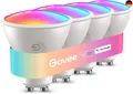 Govee Glühbirne GU10 LED RGBWW, Smarte Glühbirne Funktioniert mit Matter, A
