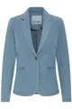 ICHI IHKATE Damen Blazer Longblazer/Kurzblazer Jacke Regular fit, Größe:L, Farbe:Kate Denim Light Blue (204437)