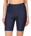 Merry Style Damen Badehose High Waist Schwimmhose für Wassersport SUP Schwimmradler MS10-333 (Marineblau-6007,40)