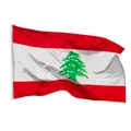 Flagge Libanon Fahne 90 150 Cm Libanesische Hissflagge Polyester Krea Lebanon