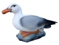 JVmoebel Tierfigur Deko-Figur Möwe aus wetterbeständigem Material für Garten und Terrasse (Skulptur N37-38cm), Made in Europa