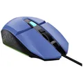 Trust GXT109B FELOX Gaming-Maus Kabelgebunden Optisch Blau 6 Tasten 6400 dpi